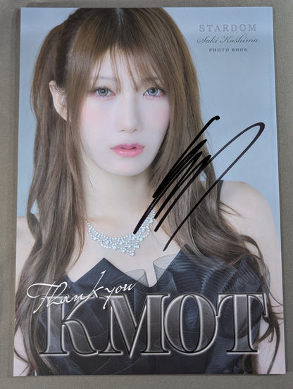【hand signed autograph】 Saki Kashima  photo  Volume "KMOT" (-Premium Ver.-)