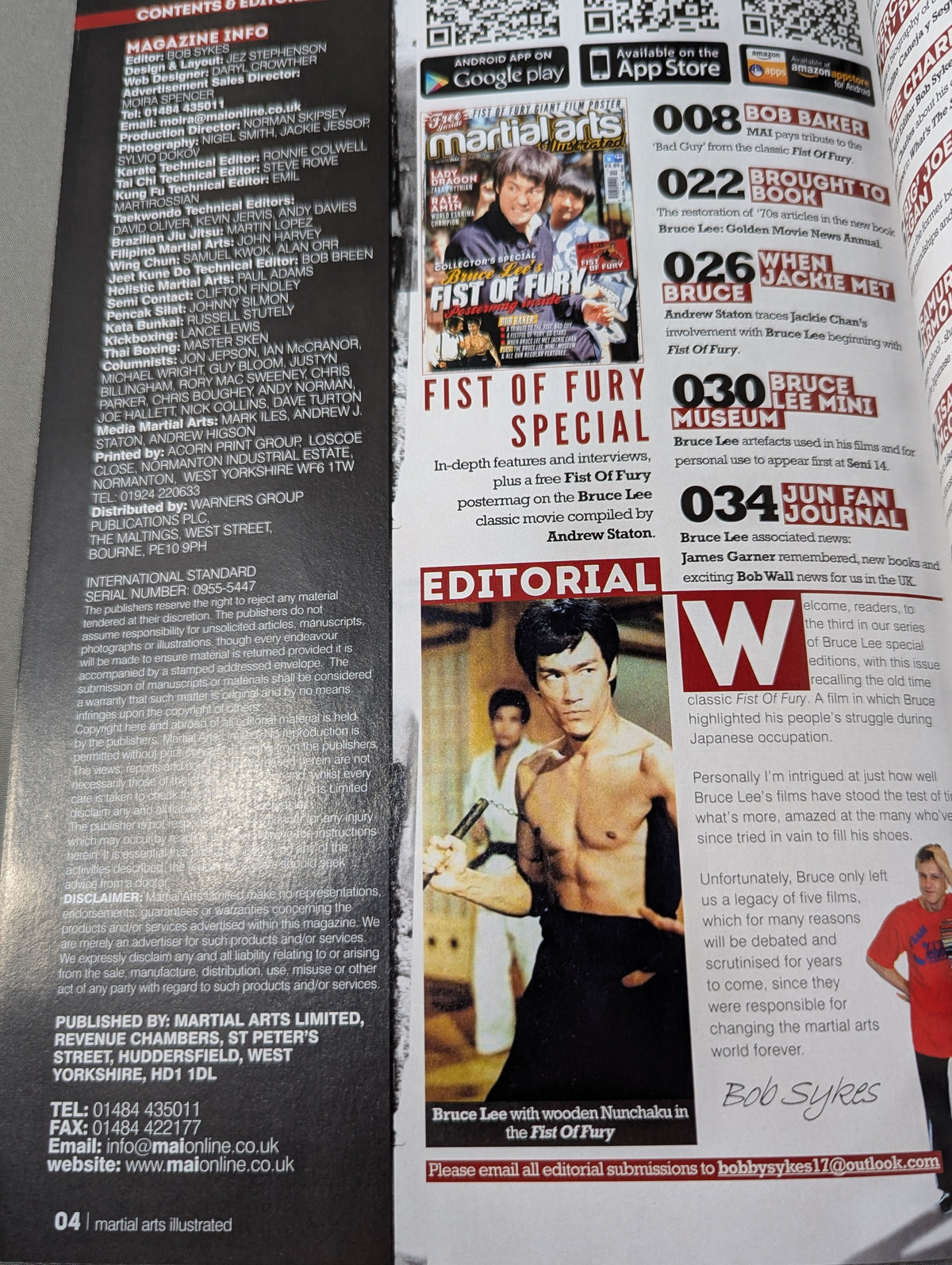 MARTIAL ARTS ILLUSTRATED OCTOBER 2014