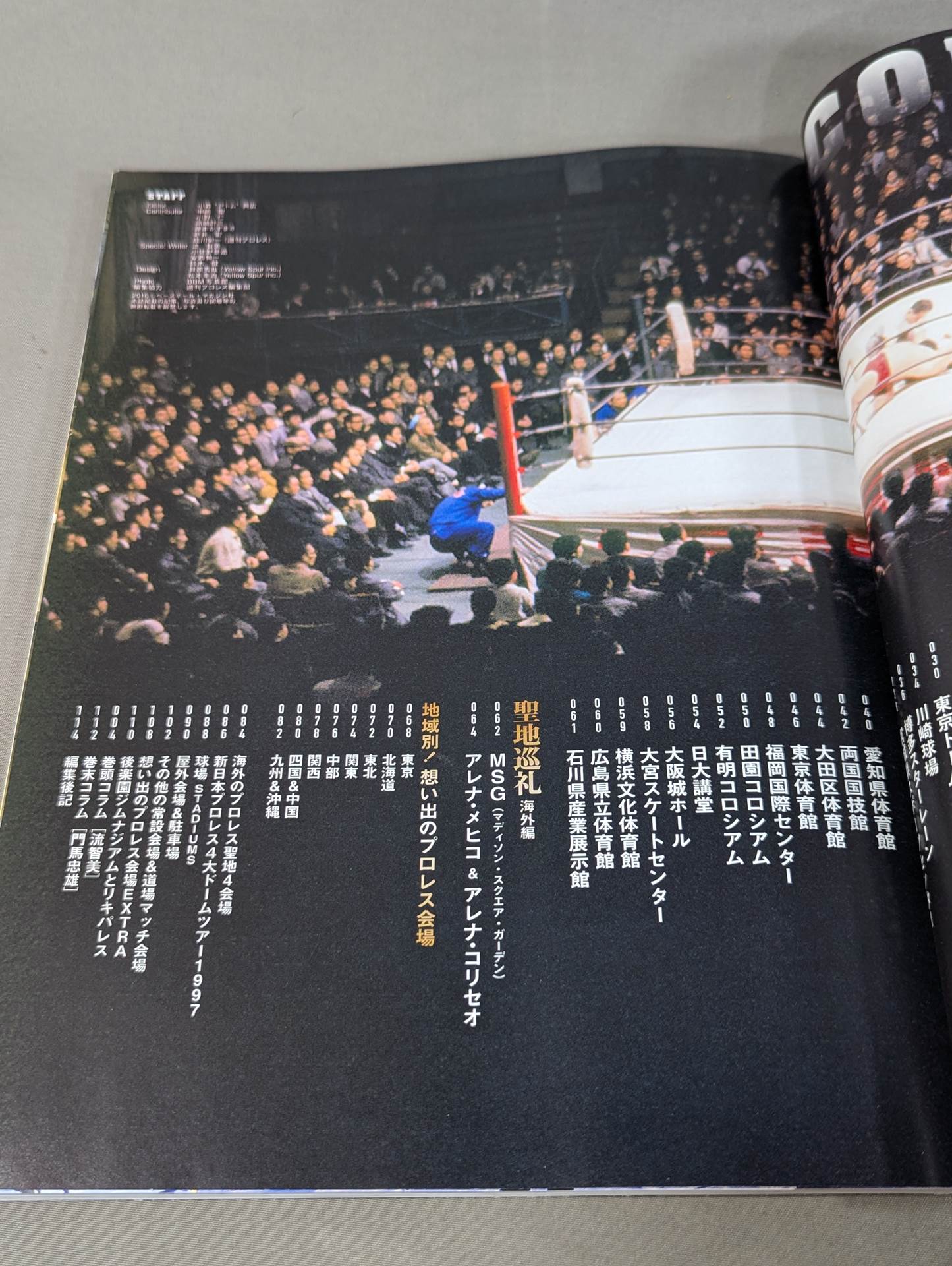 想い出のプロレス会場物語