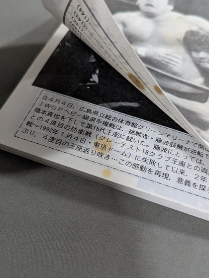 ★藤波辰爾ファンクラブ闘竜★ 会報第61号