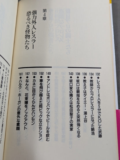 プロレスラーみんなまとめて場外乱闘