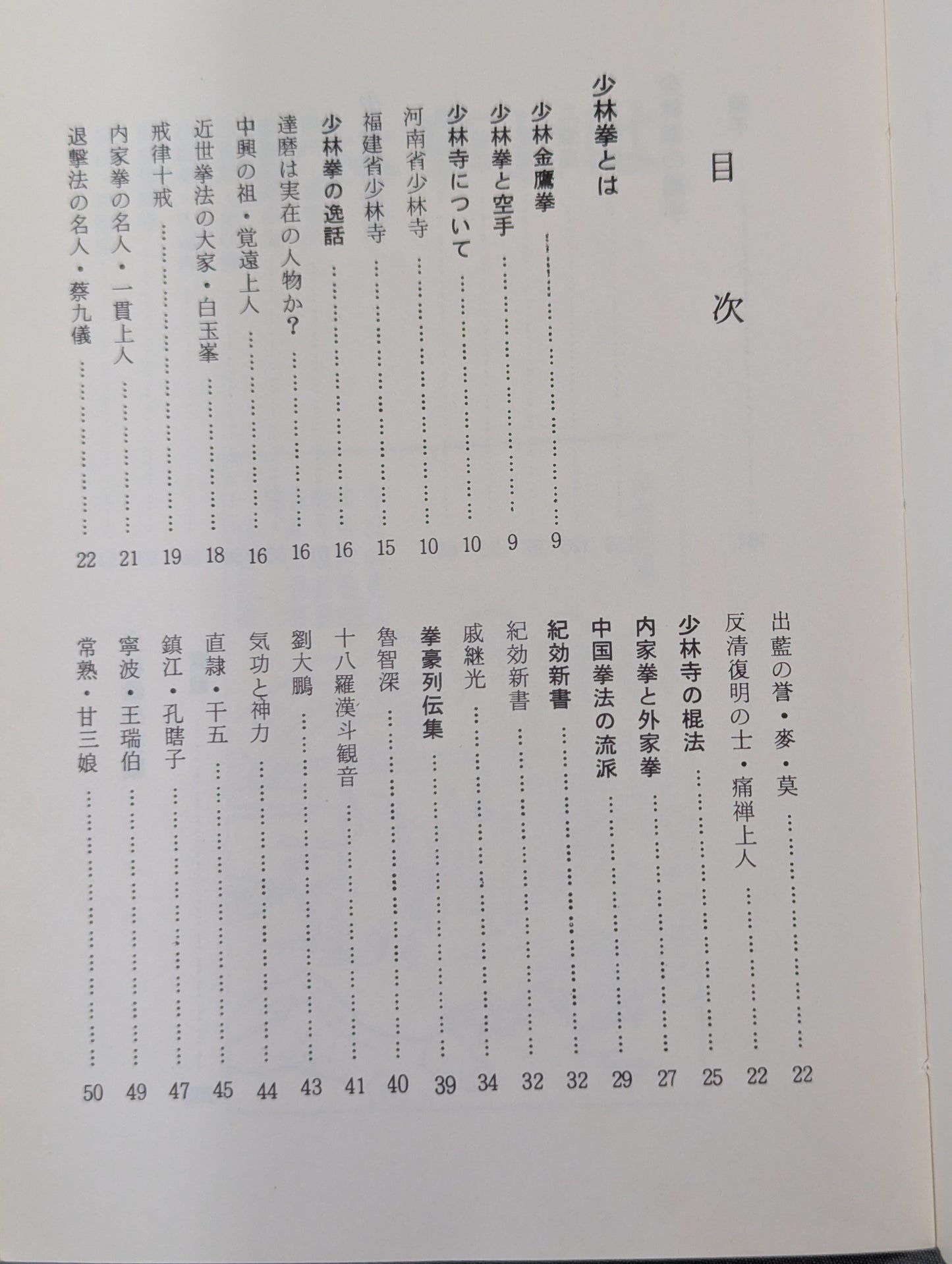 Chinese martial arts: Shaolin
