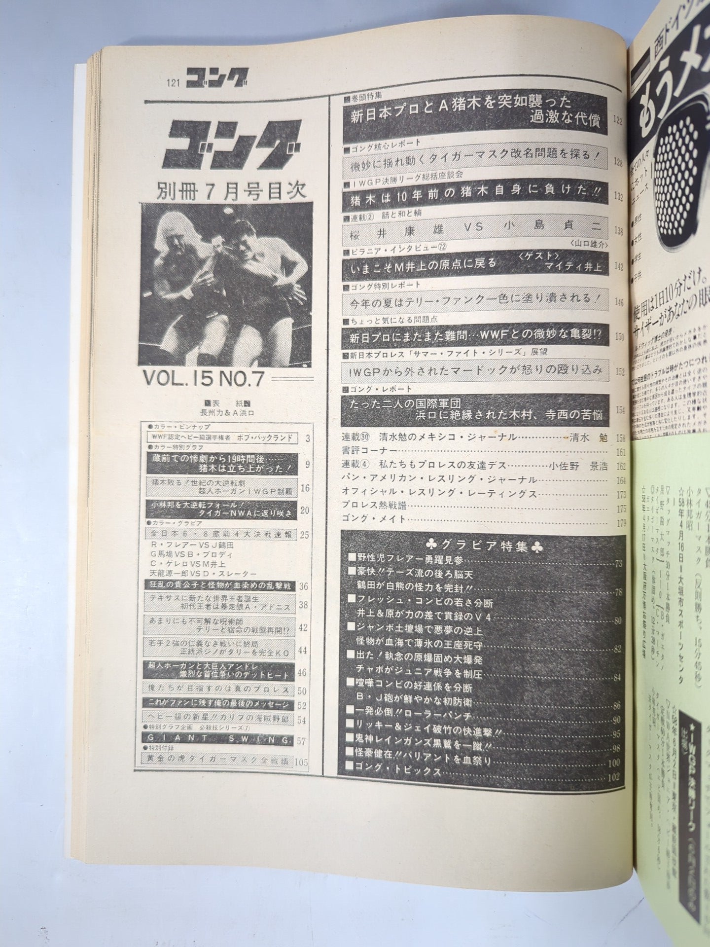 別冊ゴングVol.15 No.7