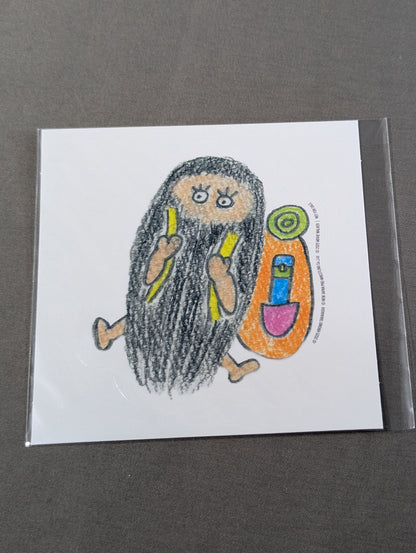 [Hiromu Takahashi  hand signed autograph ] Jump out ! Hanage-kun