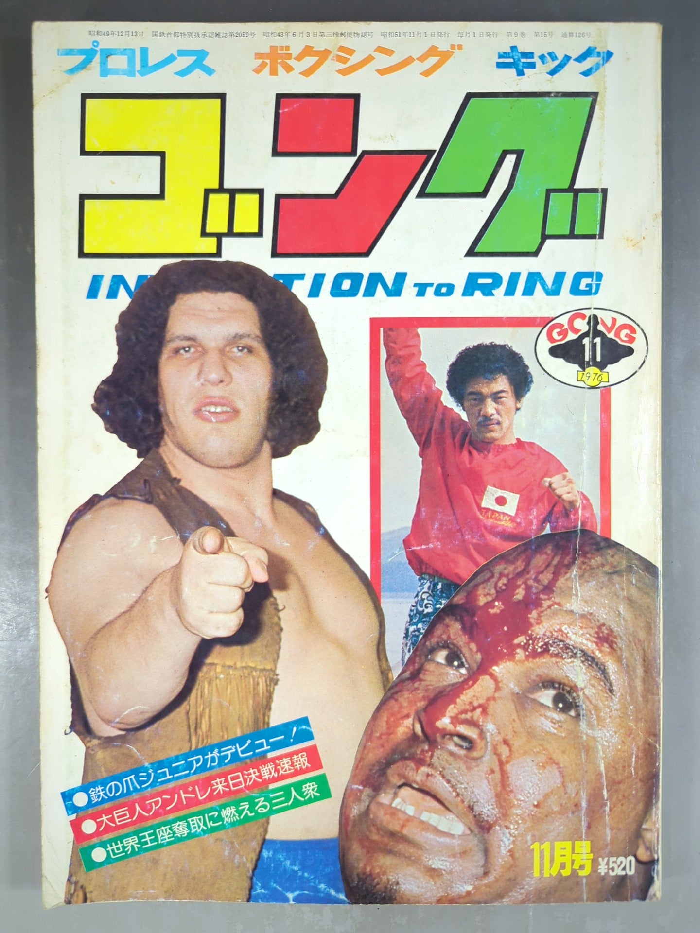 月刊ゴングVol.9 No.15 – 闘道館