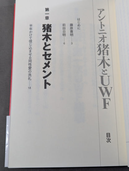 アントニオ猪木とUWF