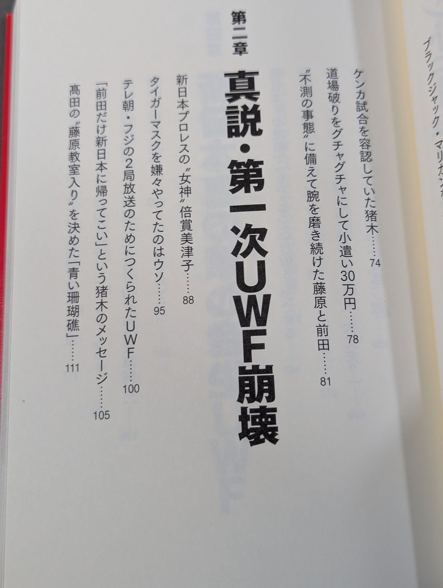 アントニオ猪木とUWF