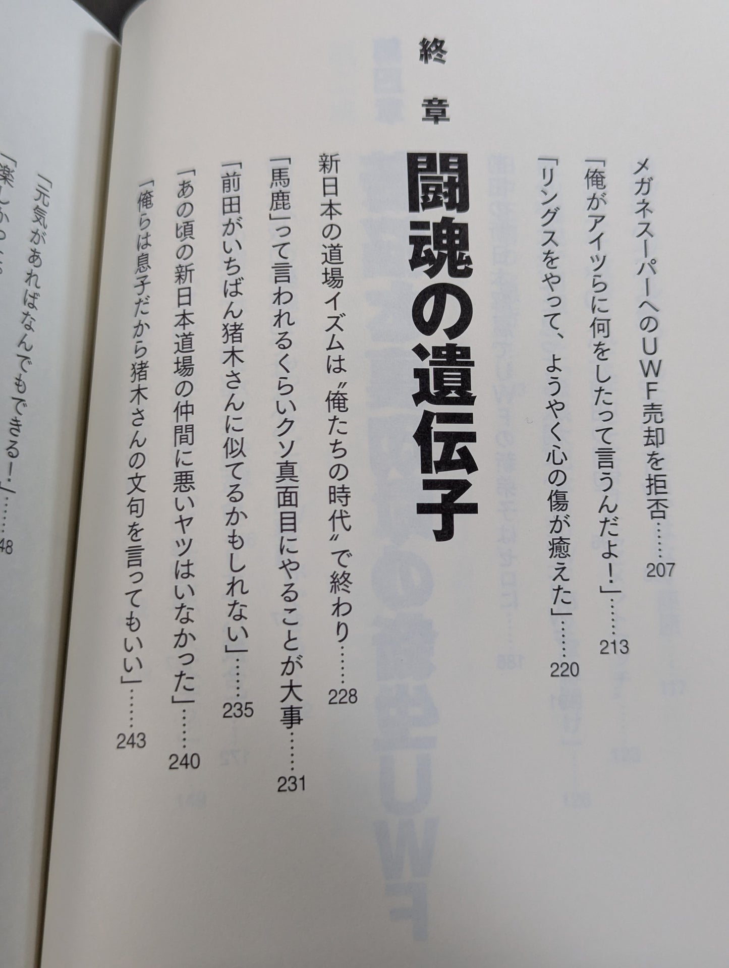 アントニオ猪木とUWF