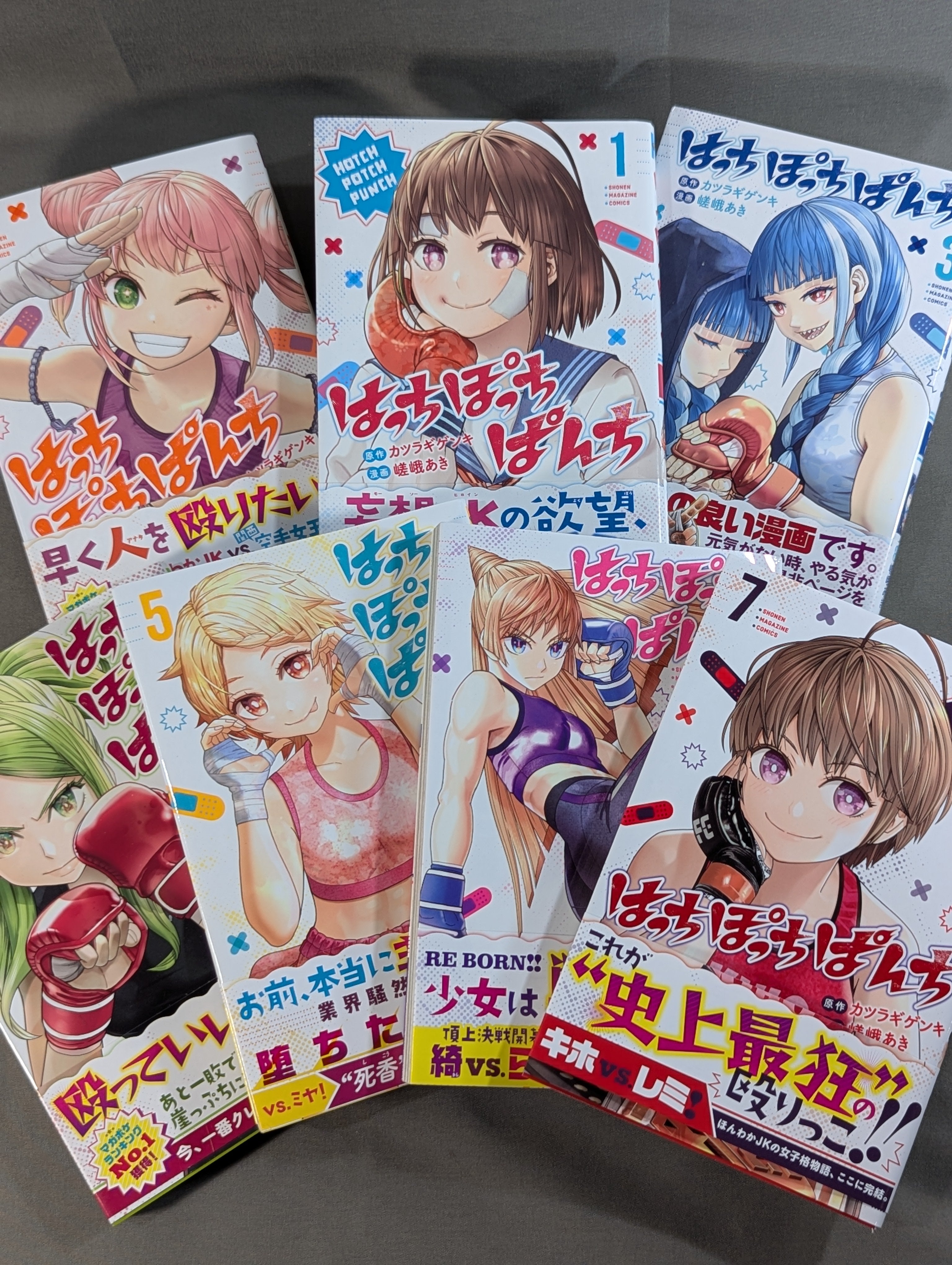 全7巻セット】はっちぽっちぱんち – 闘道館