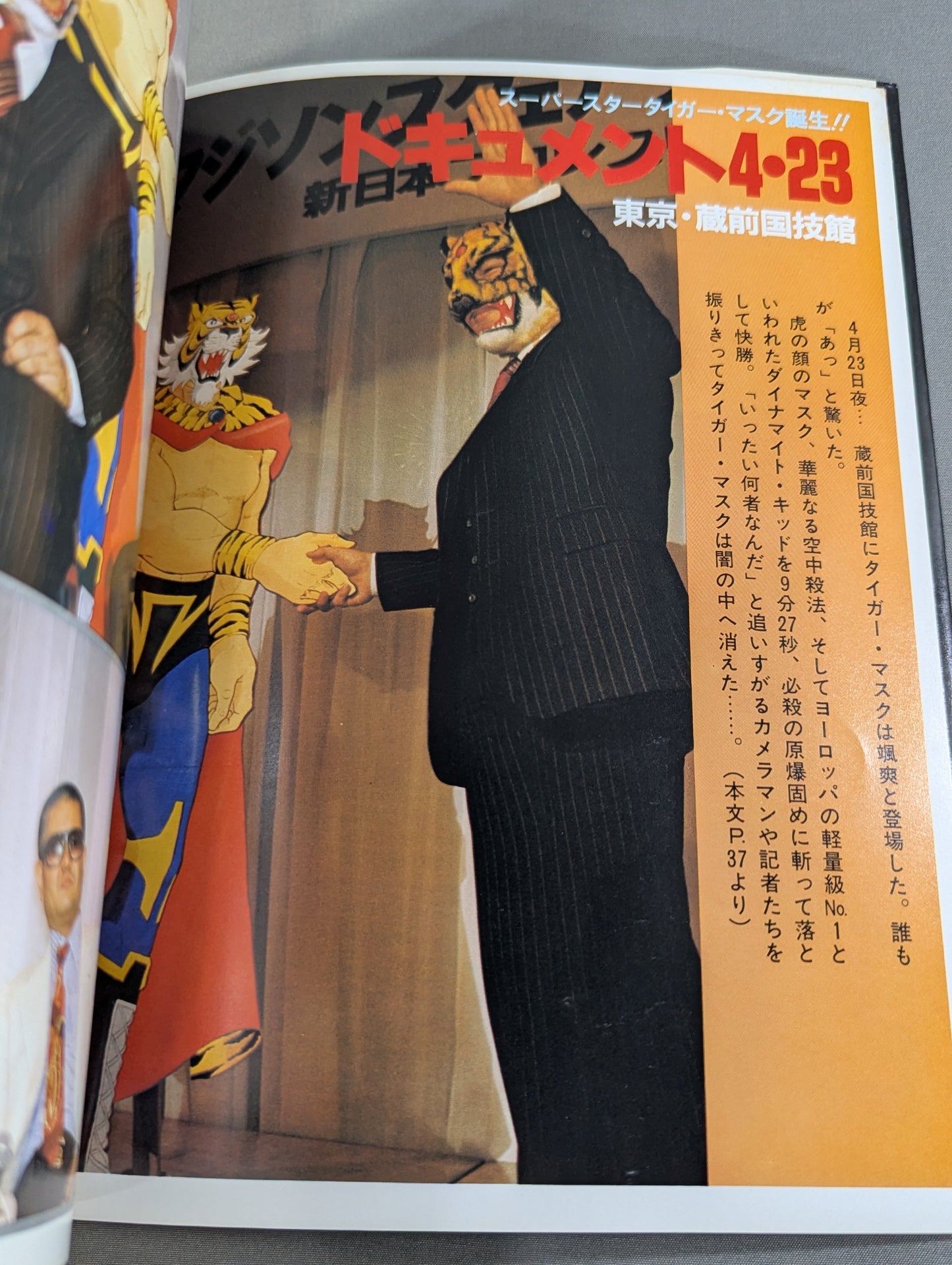 Tiger Mask photo  collection TV Asahi Golden Album