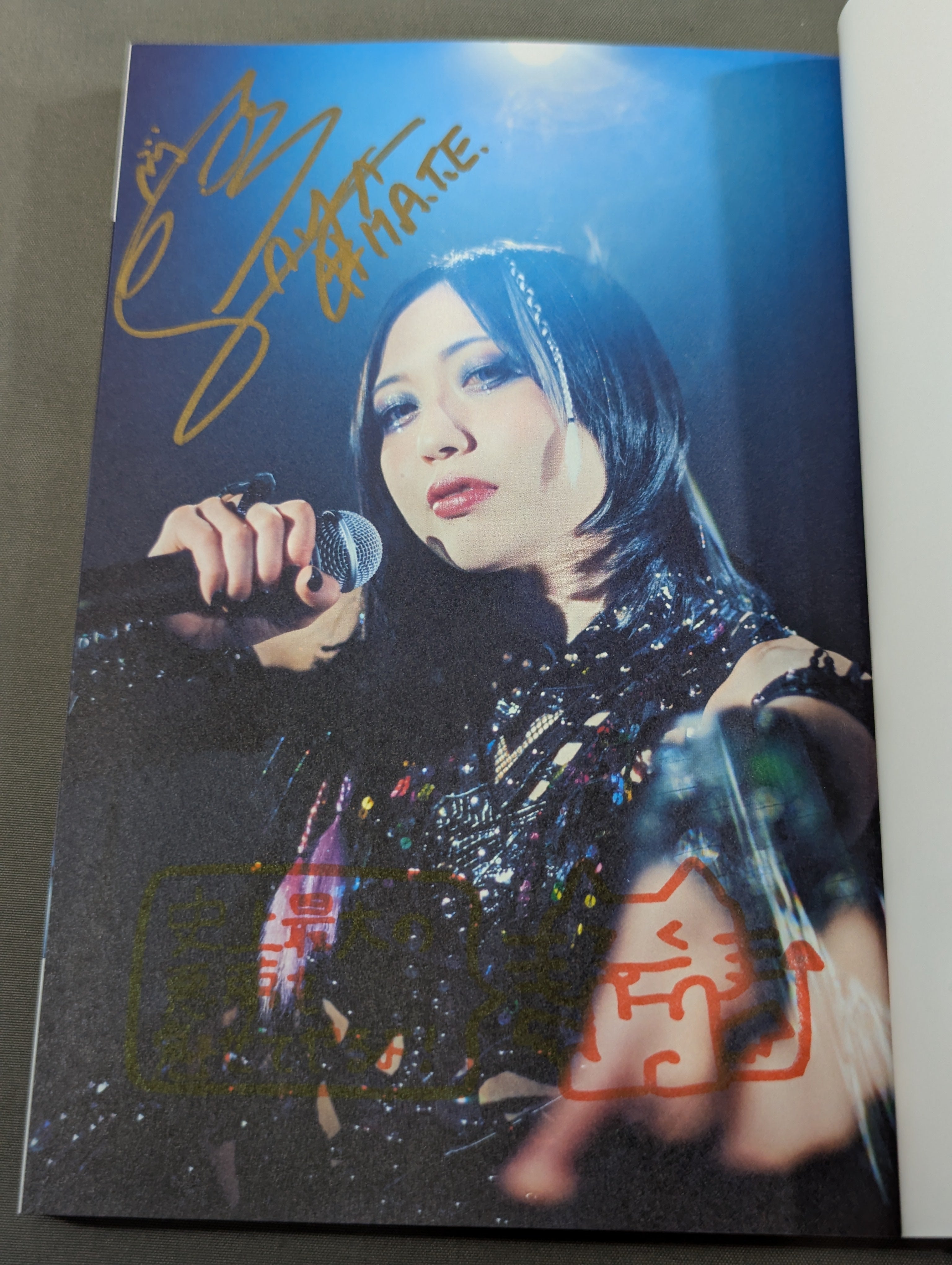 上谷沙弥 直筆サイン入り】アイドルで落ちこぼれだった私がプロレス界