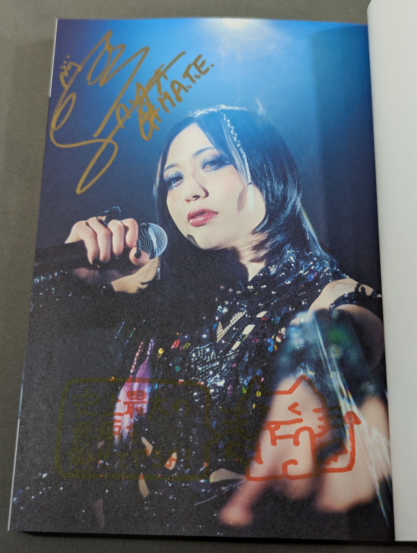 [Saya Kamitani  hand signed autograph ] I Was an Underachiever as an Idol The story of standing at the center of the Pro Wrestling world