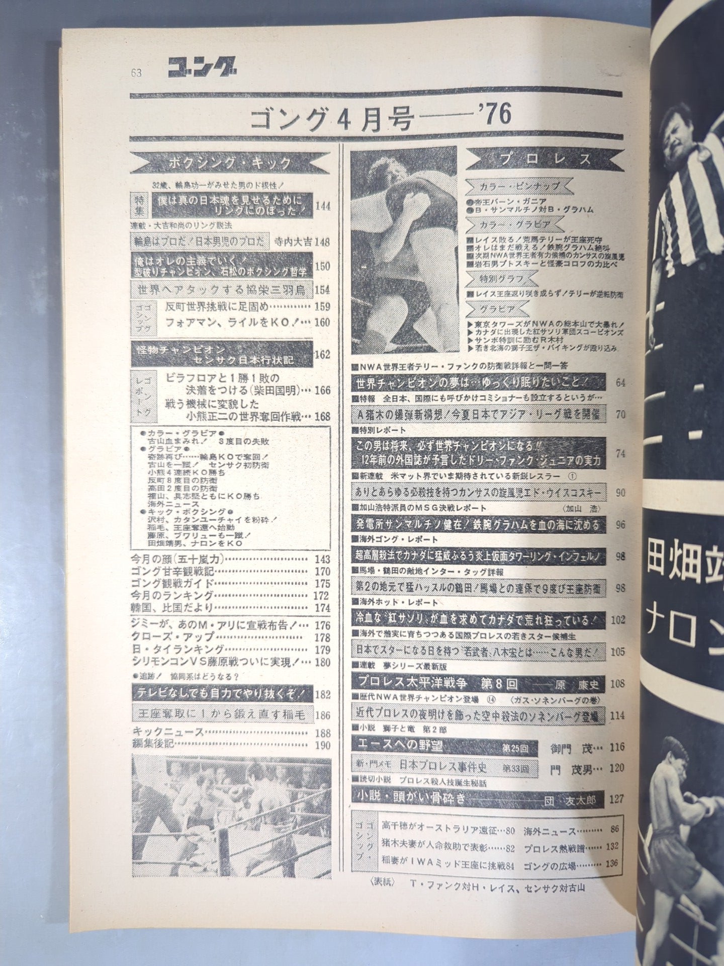 月刊ゴングVol.9 No.4