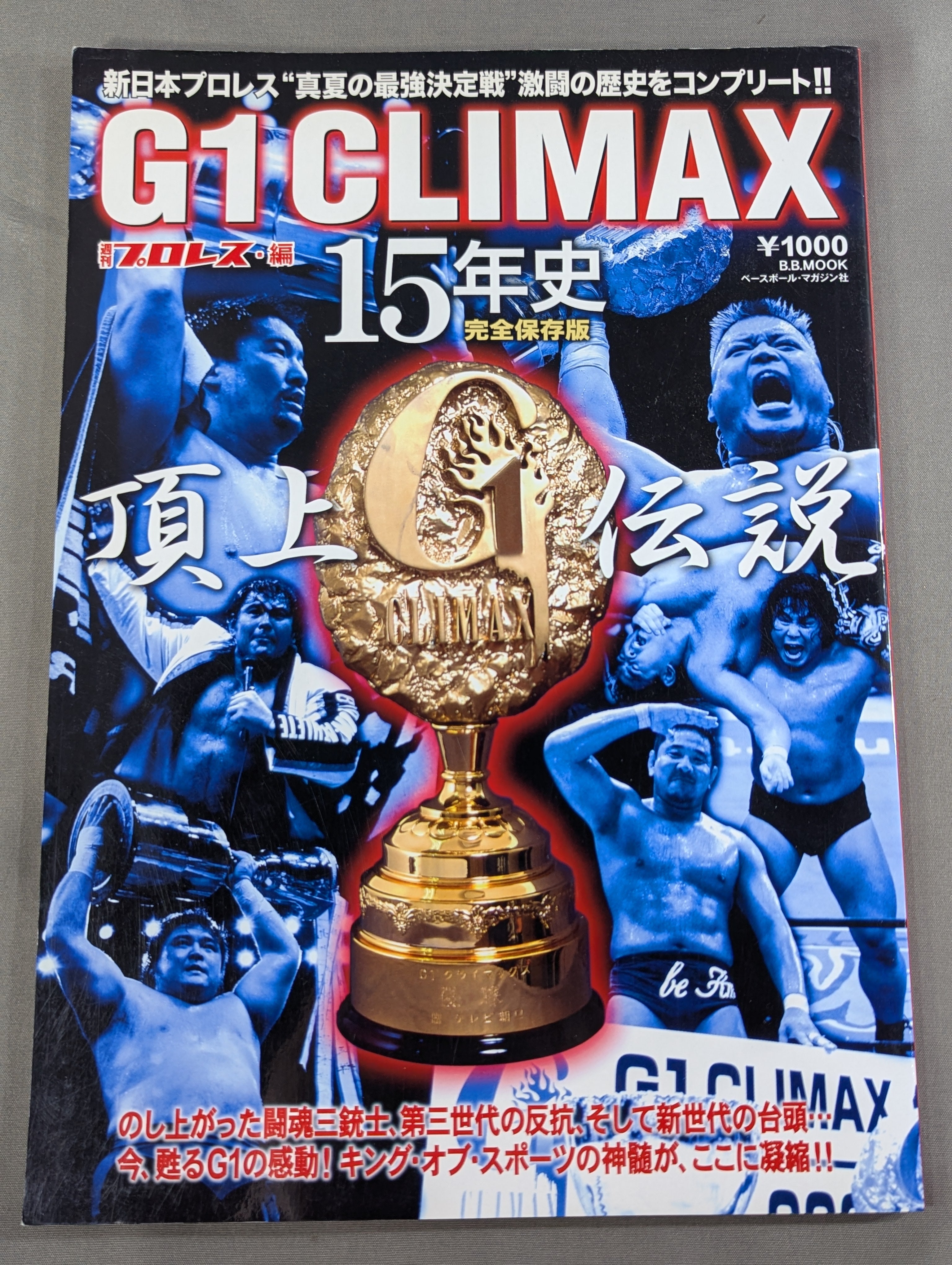 希少品 新日本プロレス公式DVD HYPER HISTORY of CLIMAX G1 CLIMAX 15年史～頂上伝説～ 新日本プロレス“真夏の最強決定戦”激闘