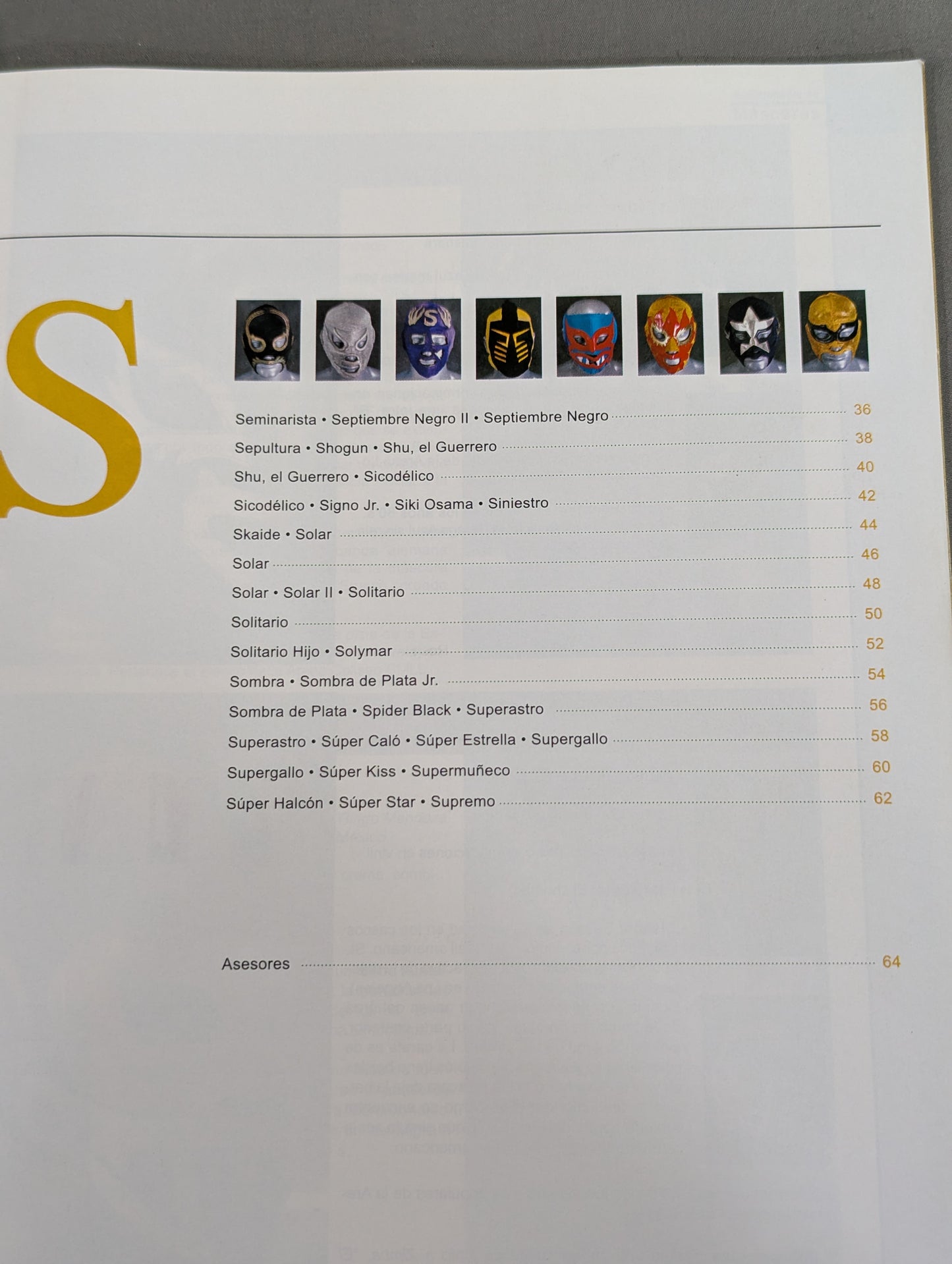 Enciclopedia de MASCARAS Tomo 4