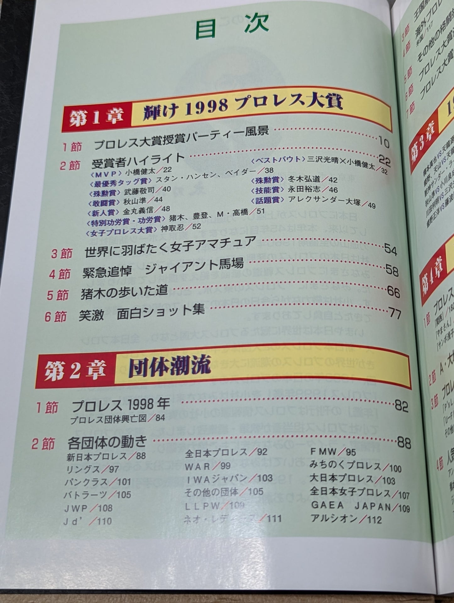 プロレス1999年鑑