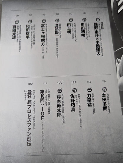 俺たちのプロレス VOL.12 三沢光晴の真実 急逝から10年―。ライバルや盟友12名がそれぞれの想いを激白!!