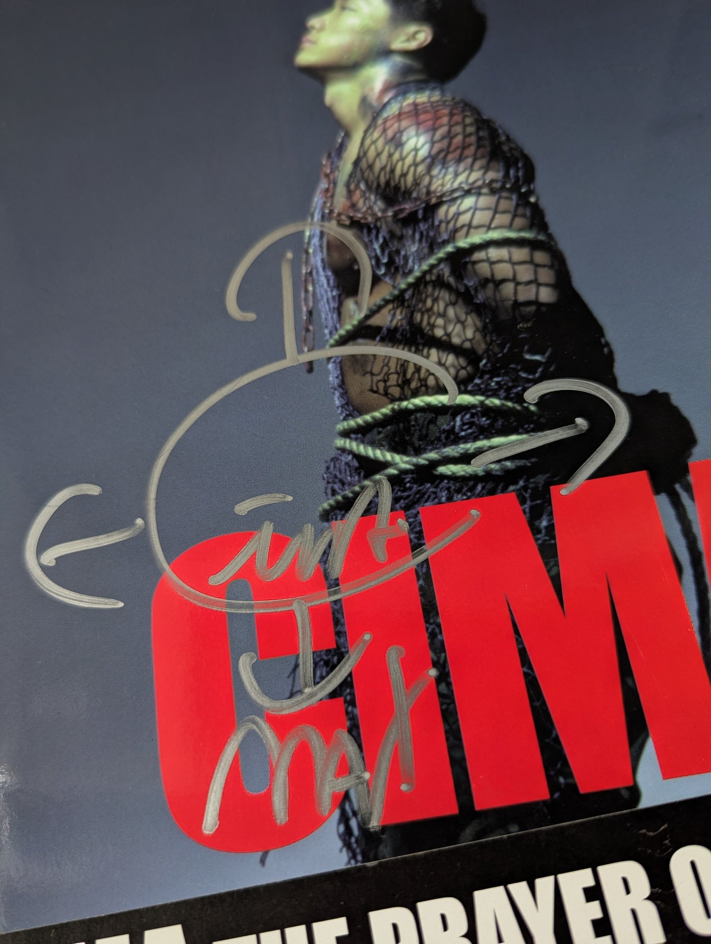【hand signed autograph】 CIMA : prayer of the player