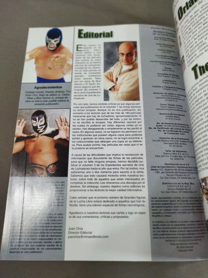 GRANDES FIGURAS DE LA LUCHA LIBRE NUMERO 7