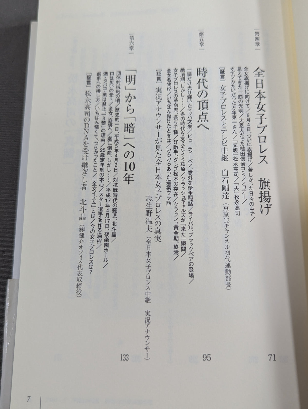 女子プロレス終わらない夢  全日本女子プロレス元会長松永高司