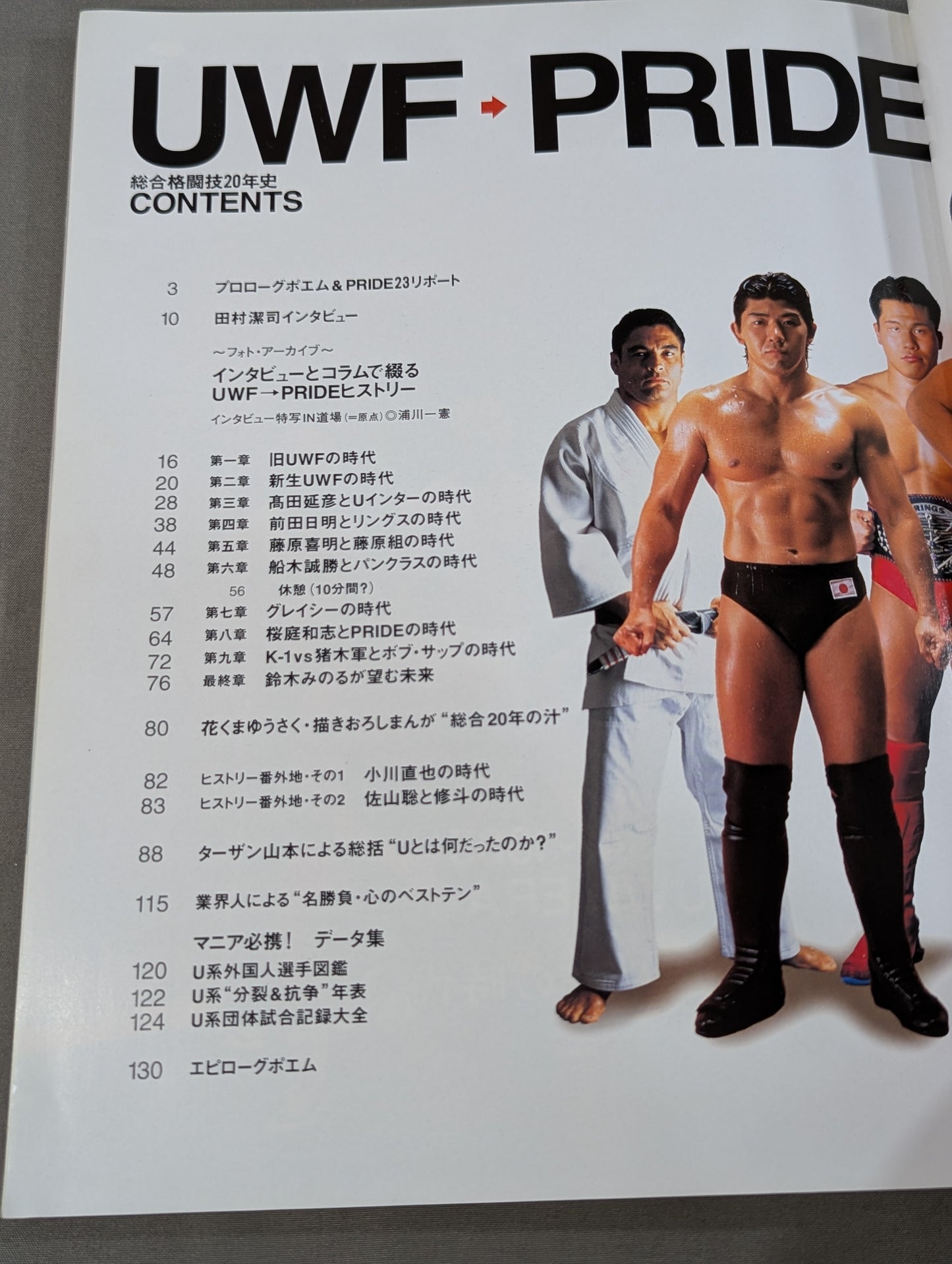 UWF→PRIDE 20 Years of Mixed Martial Arts 1984→2003