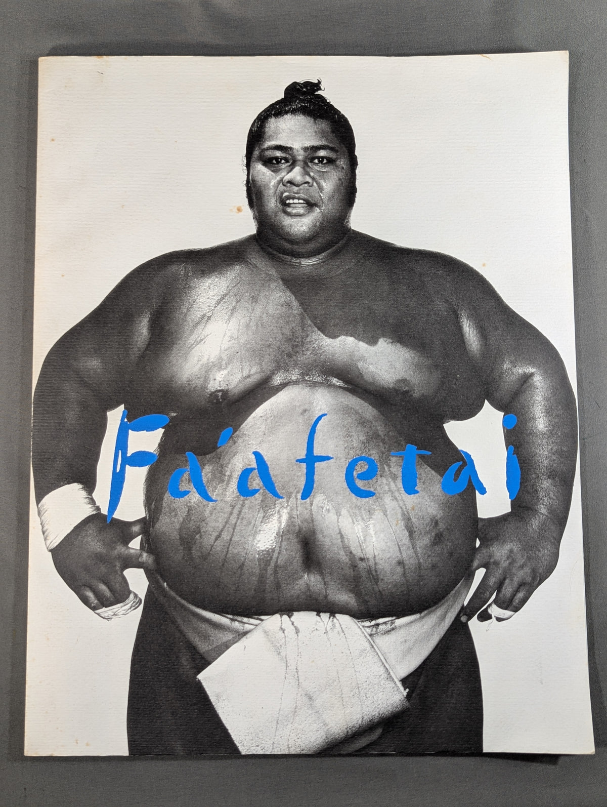 【直筆サイン入り】小錦 引退記念写真集 Fa’afetai
