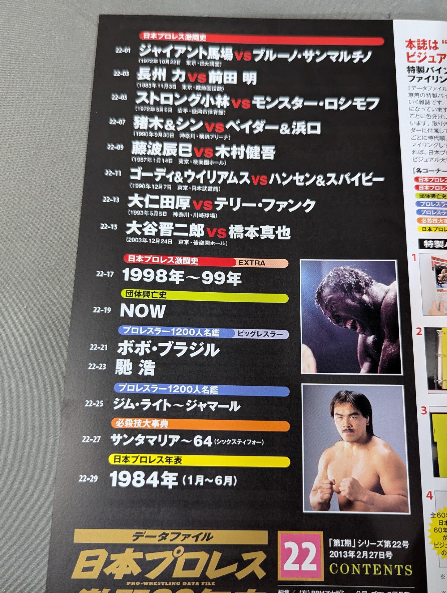 日本プロレス激闘60年史 (22)