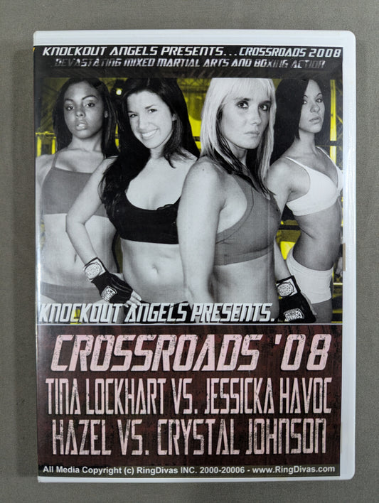 RINGDIVAS KNOCKOUT ANGELS CROSSROADS 2008