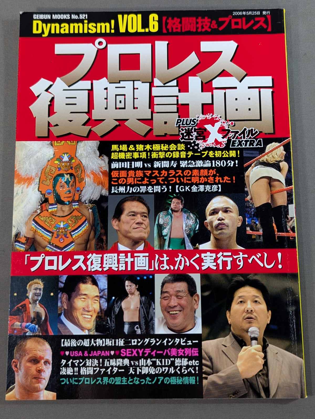 ［格闘技＆プロレス］ プロレス復興計画 PLUS迷宮Xファイル EXTRA