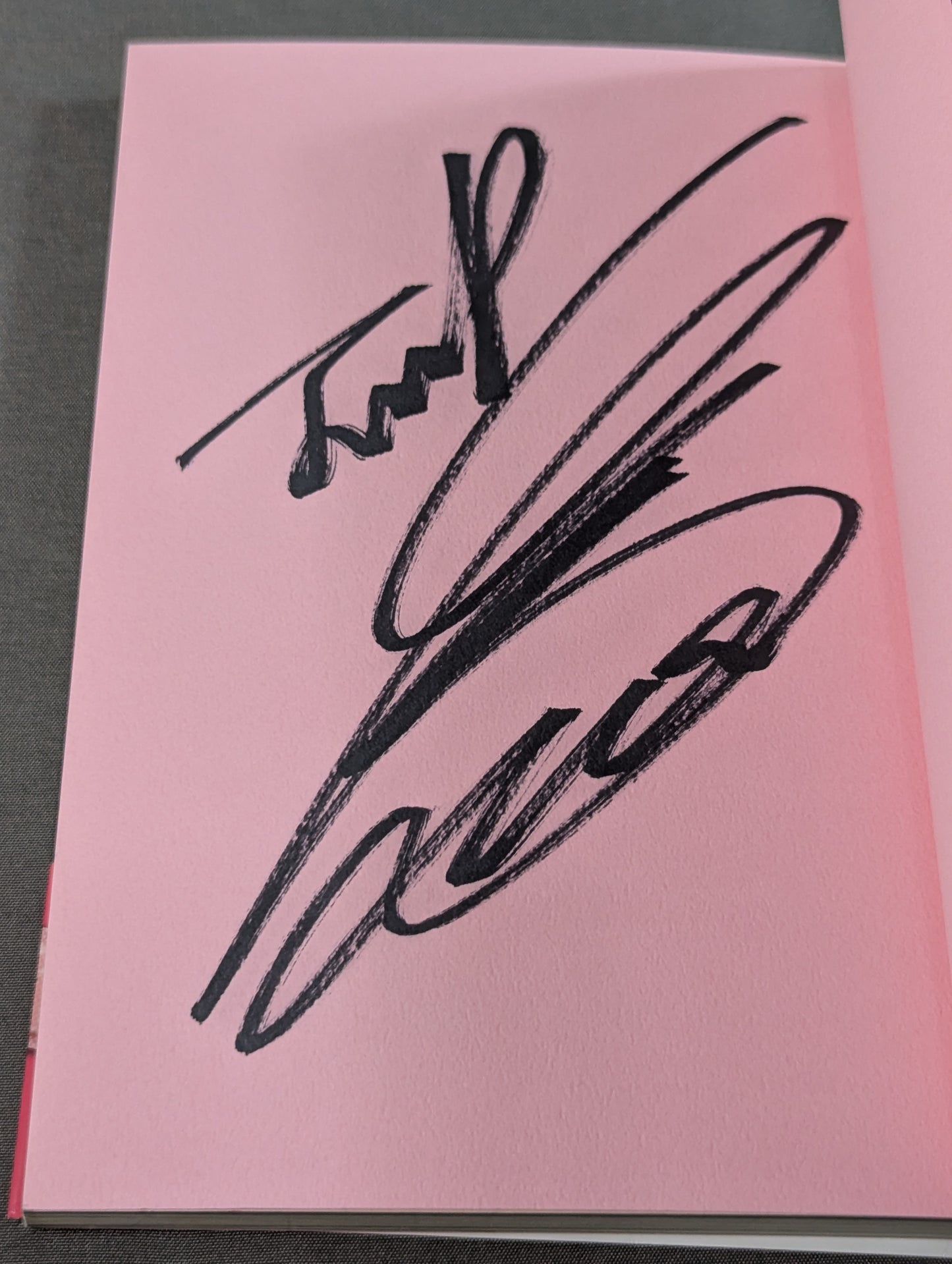 This is how I fight 【hand signed autograph】 Arisa Nkajima 。