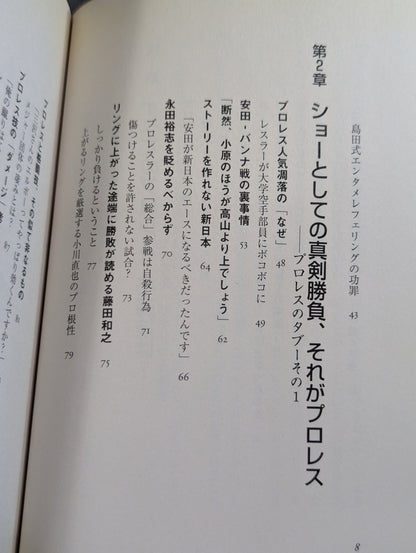 How to read Pro Wrestling, K1, PRIDE "Taboo"