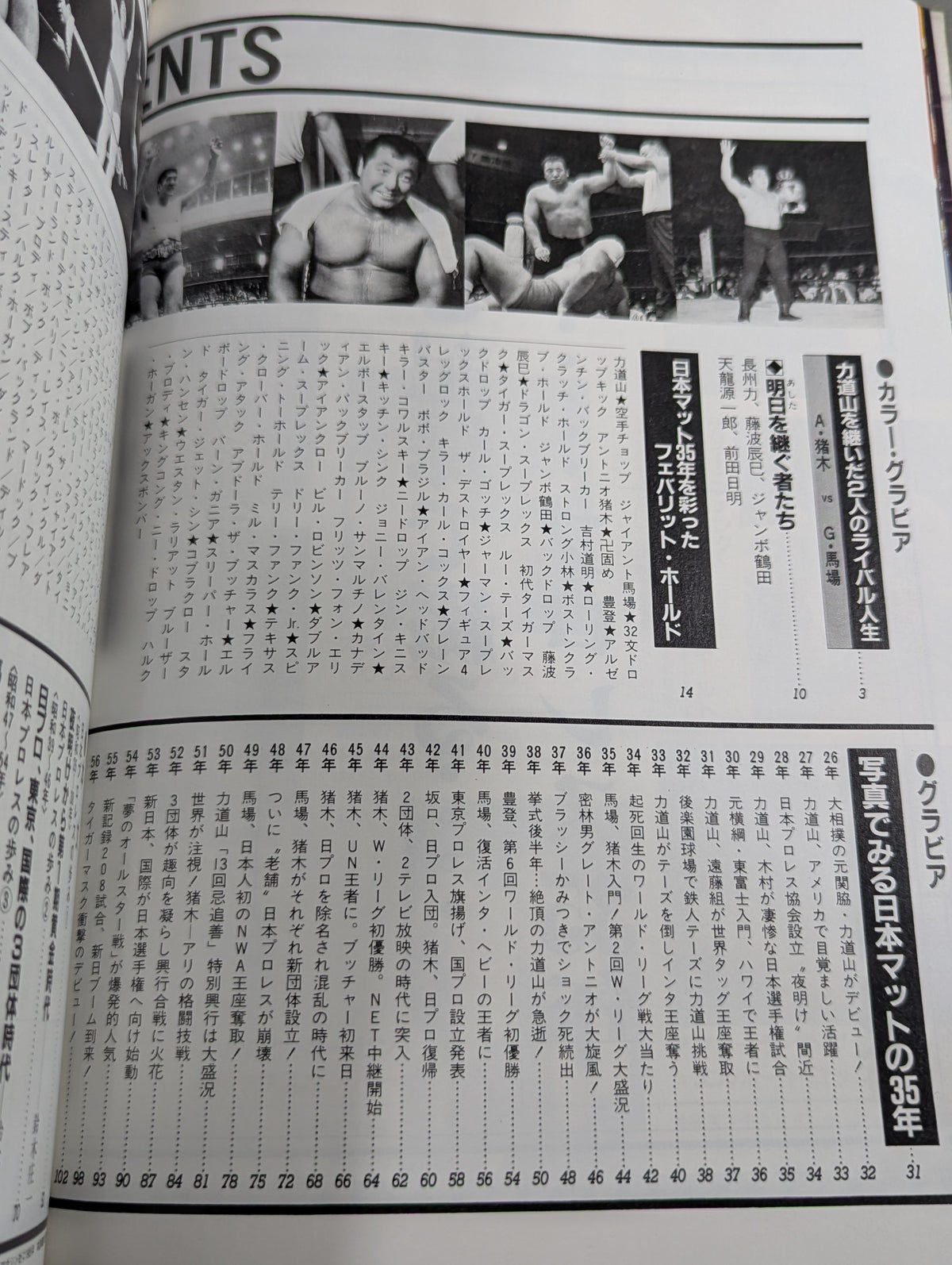 1945～1985激動のスポーツ40年史⑥ プロレス 秘蔵写真で綴る激動史