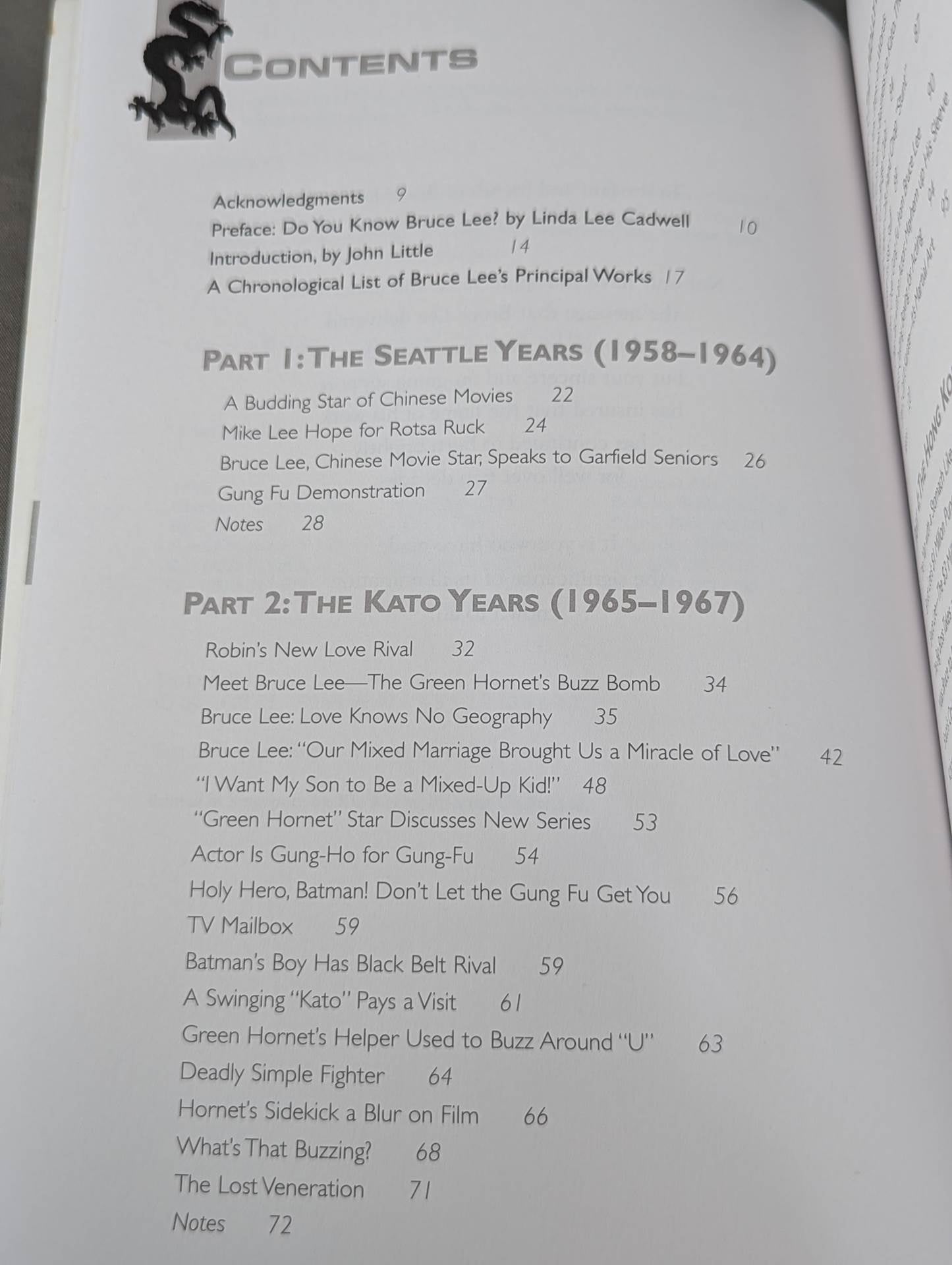 Bruce Lee Words of the Dragon ：Interviews, 1958-1973 (VOLUME ONE)