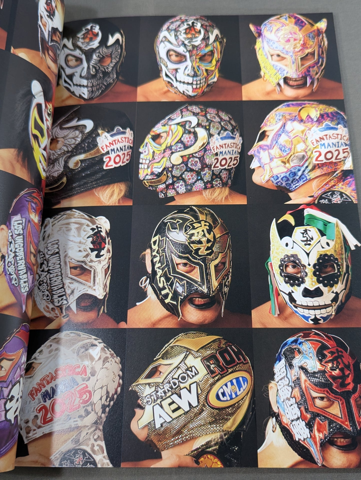 [BUSHI  hand signed autograph ] FOTOLIBRE de Mascaras Numero.79
