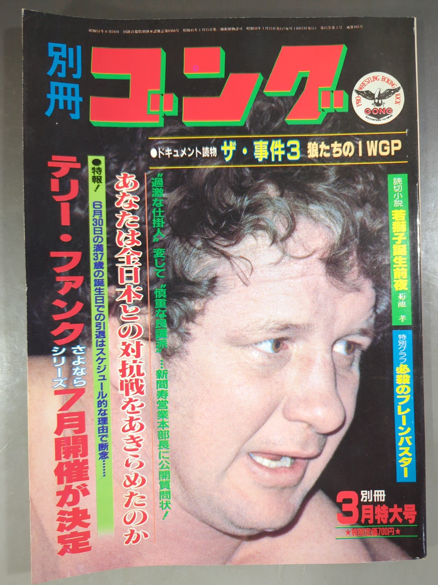 別冊ゴングVol.15 No.3