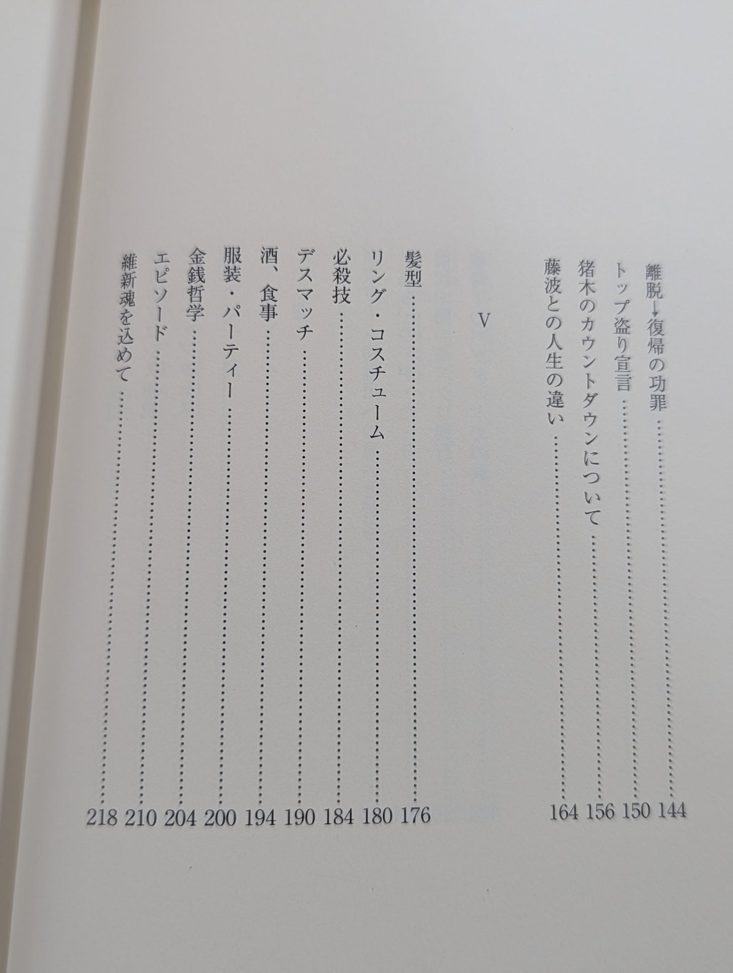 [Reprint Edition] Farewell, Riki Choshu