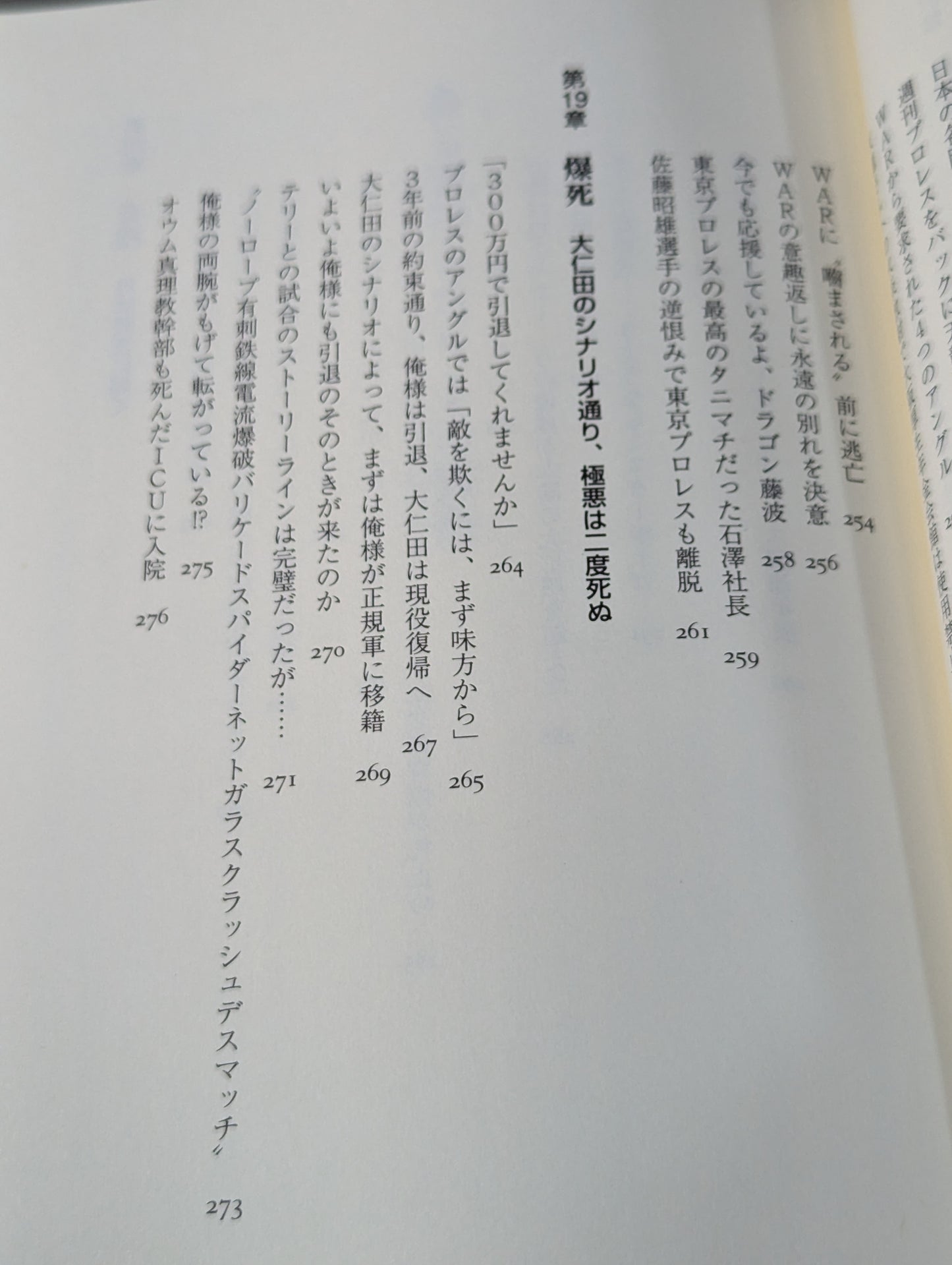 ある悪役レスラーの懺悔