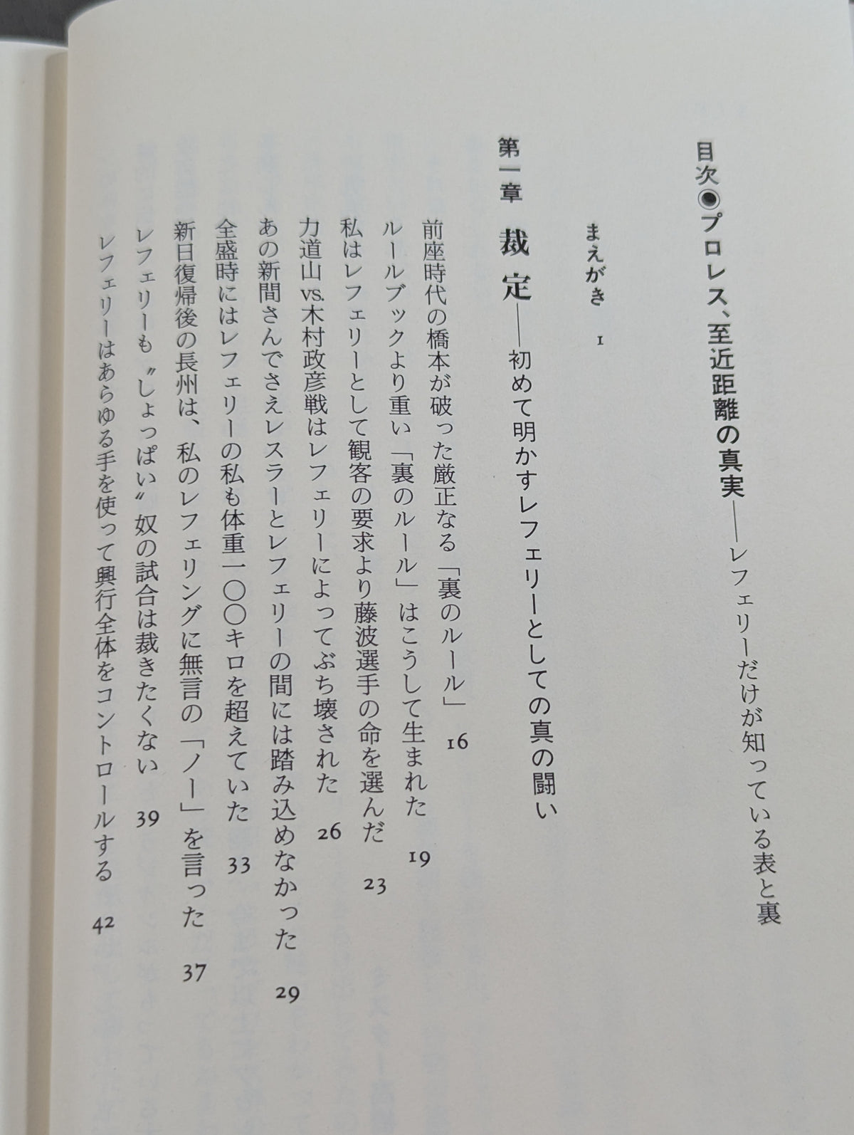プロレス 至近距離の真実
