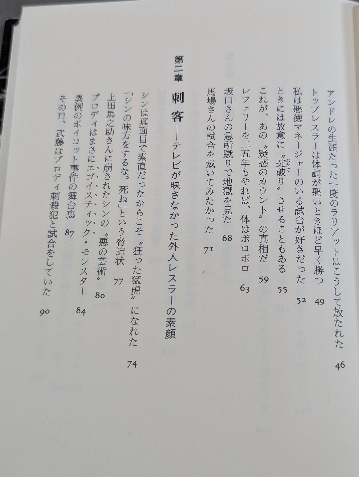 プロレス 至近距離の真実