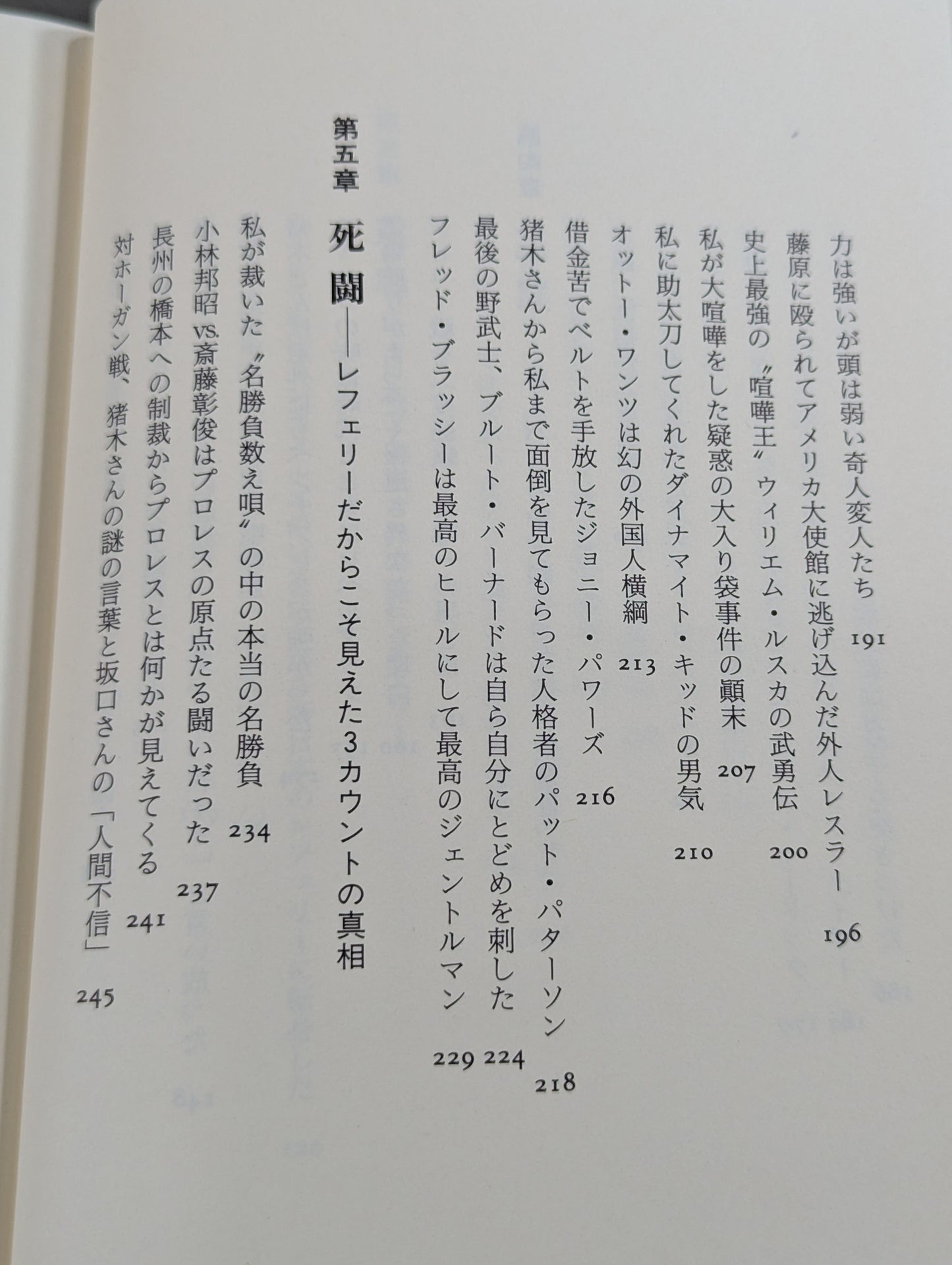 プロレス 至近距離の真実