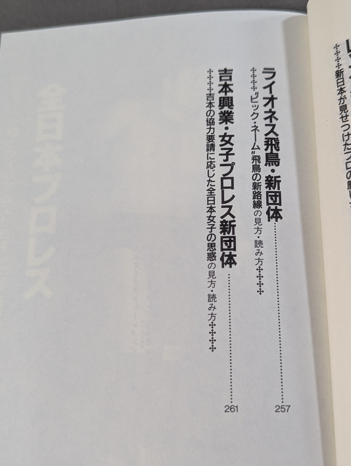 ポケットブック83 平成プロレス30団体の見方・読み方