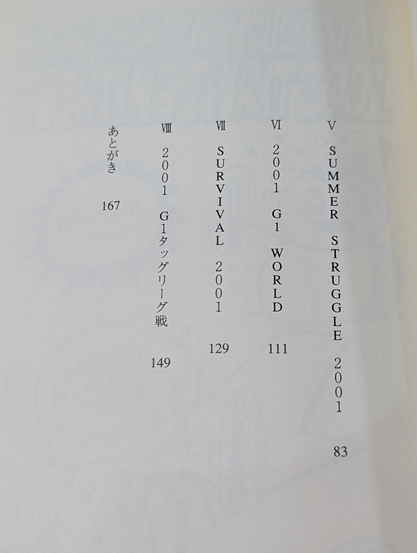 Kero's Pro Wrestling Structural Reform 2001 Edition New Japan Pro Wrestling  Travel Diary