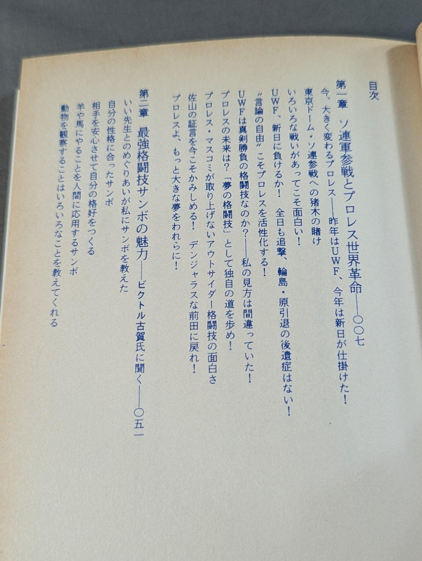 夢の格闘技・プロレス