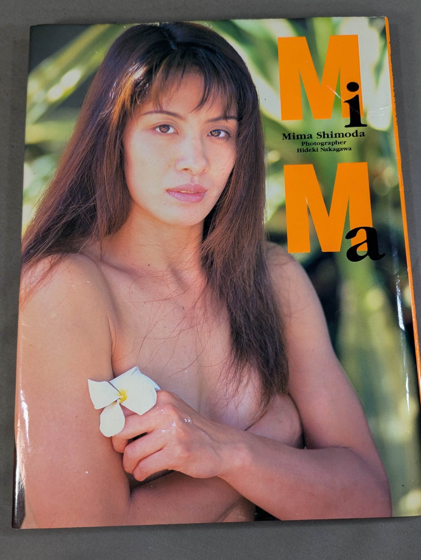 【hand signed autograph】 Mima Shimoda Photo  collection MIMA