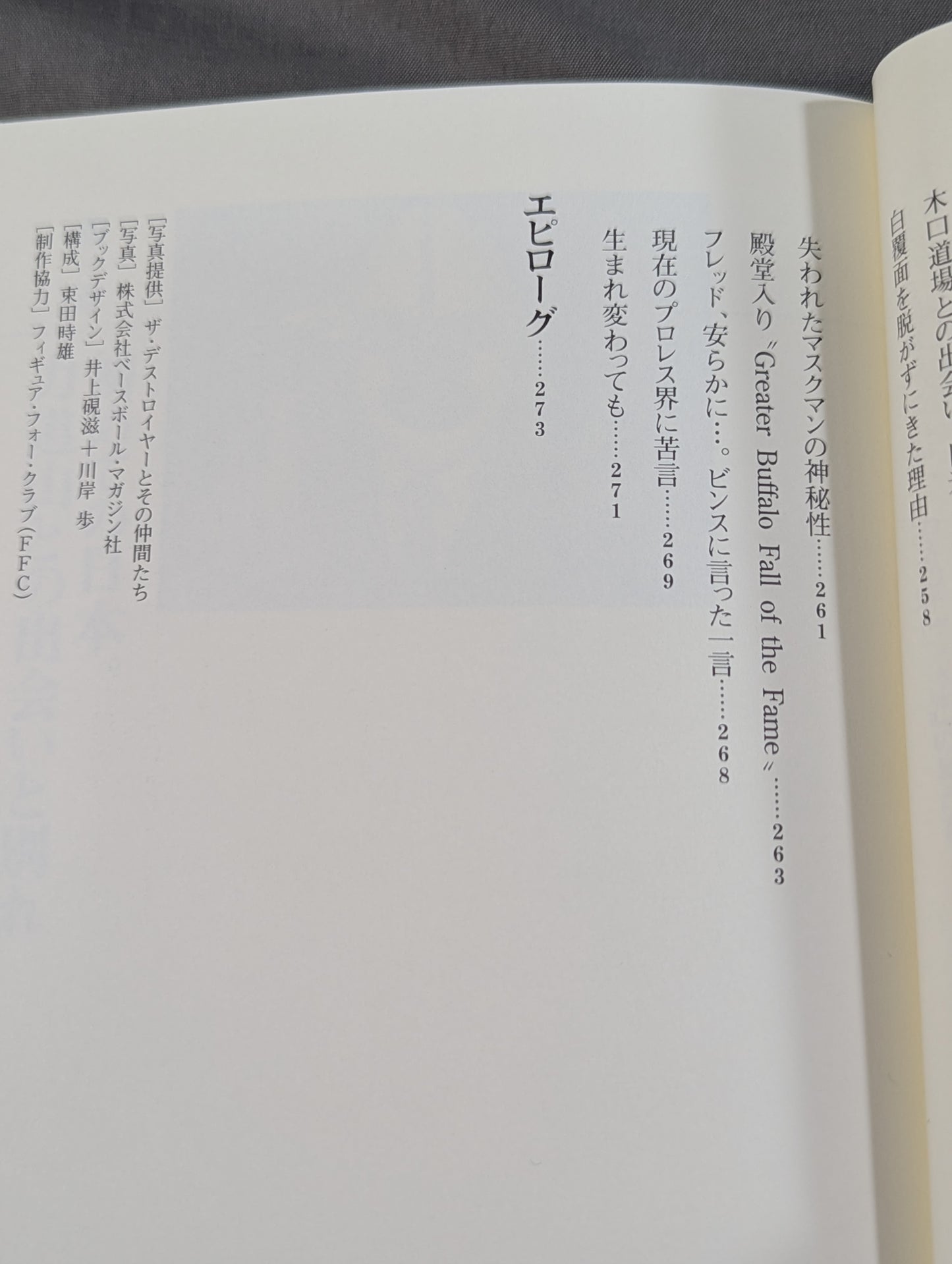 マスクを脱いだデストロイヤー