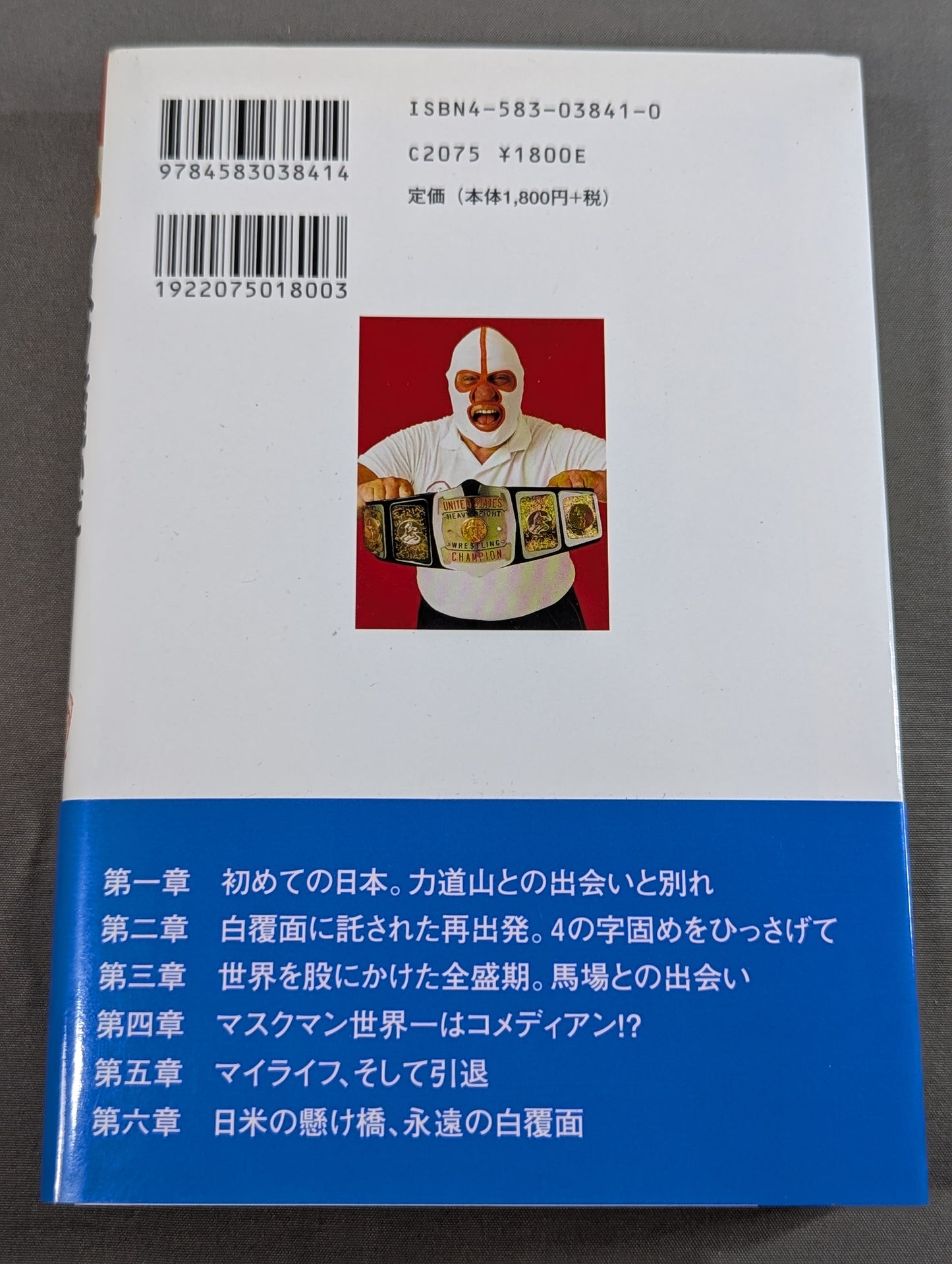 マスクを脱いだデストロイヤー