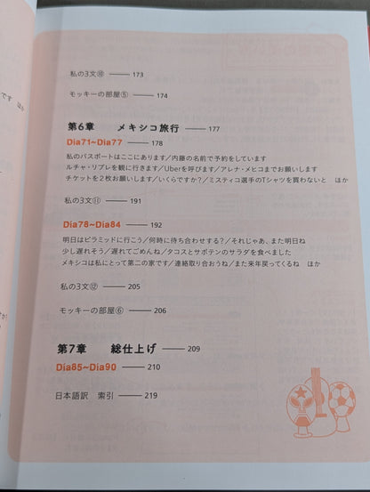 [Miki Motoi hand signed autograph] Spanish voice lesson you can speak from super beginners
