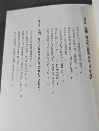 Confession of a villainous wrestler