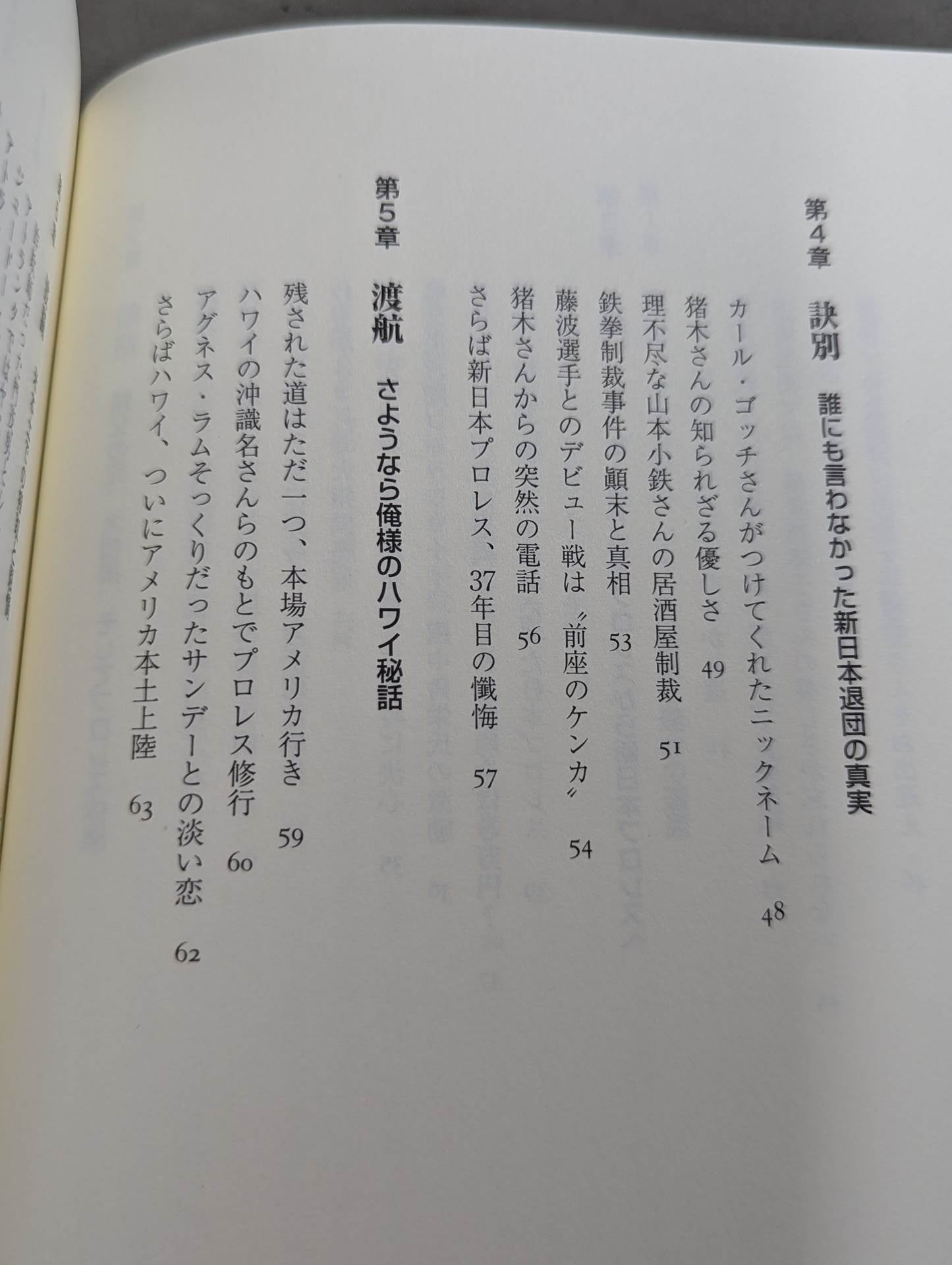 Confession of a villainous wrestler