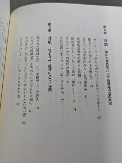 Confession of a villainous wrestler